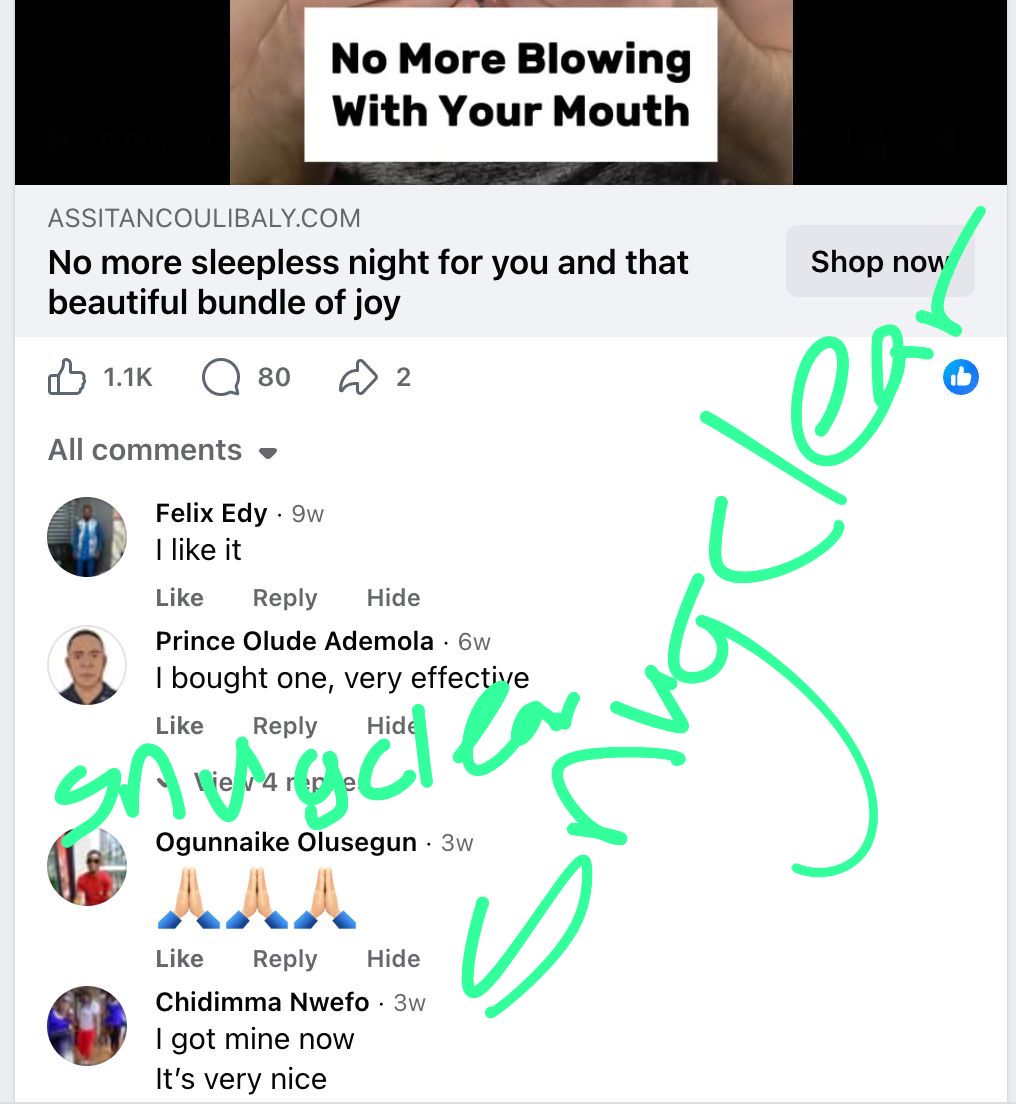 SnugClear customer review