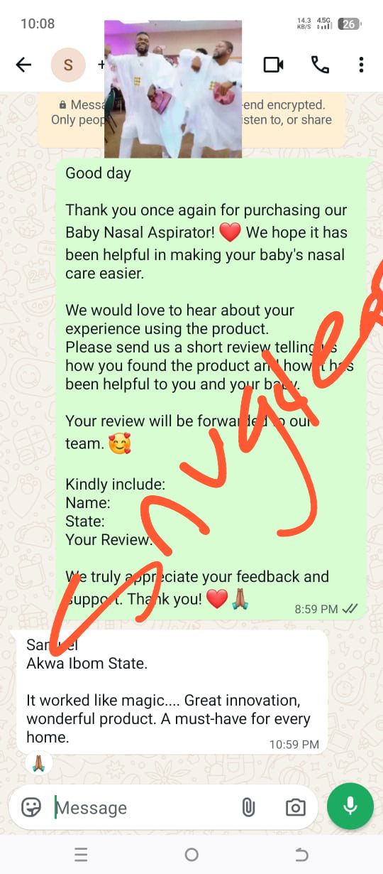 SnugClear customer review