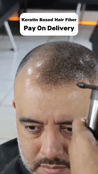 Fibres being applied, before and after
