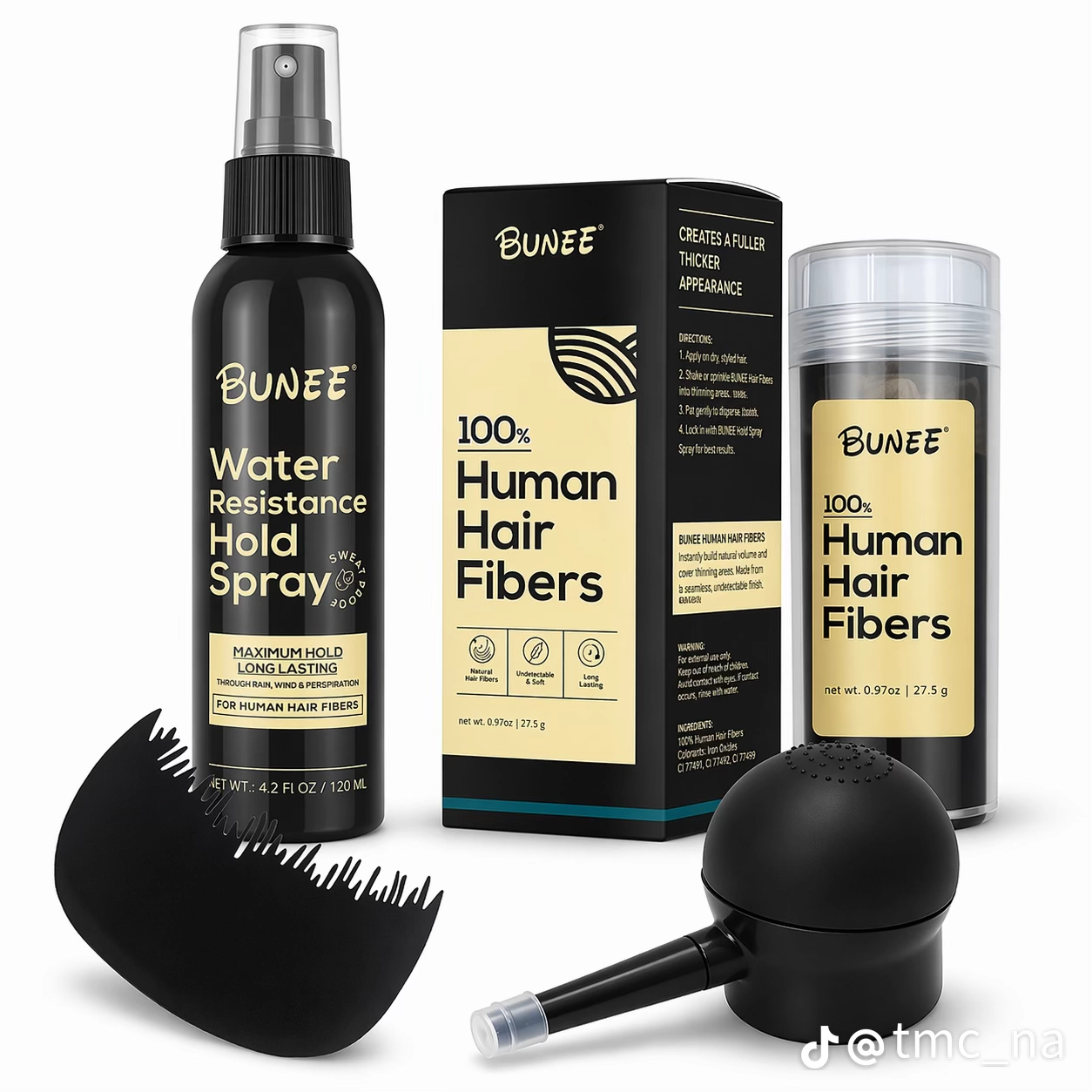 The free Water Resistant Holding Spray and Hairline Optimiser